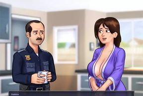 Summertime Saga Reworked - 6 Officer Has Bad News by Misskitty2k