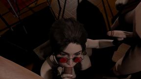 lara croft threesome adventure