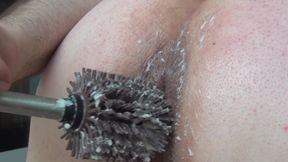 I fucked my sluppy asshole with a lavatory brush