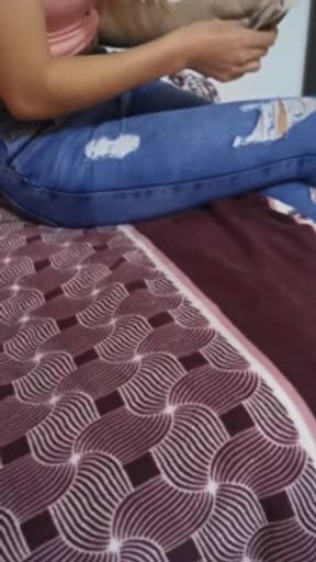 I convinced MY college NEIGHBOR TO FUCK for money