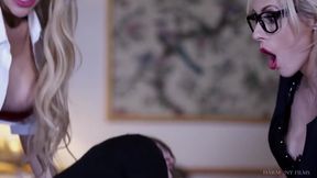 Young Harlots Break The Rules5 Sam B - Sam Bourne And Brittany Bardot