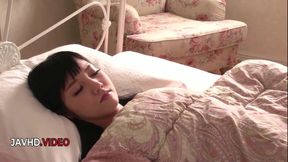 Hot Japanese Threesome with Blowjob Action
