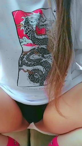 Spectacular moment from "I want to suck more than lollipops let me feel u in my mouth horny student fucking herself while"