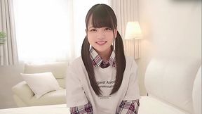 保護者未許可 135cmの被写体モデル初挑戦の18才とハメ撮りまで撮影 Having sex with a 135cm girl trying modeling for the first time