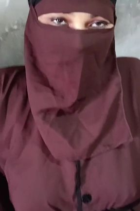 A Muslim Girl in Burqa Was Hardly Banged