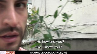 Latino friends leave basketball game to earn some money from their boners