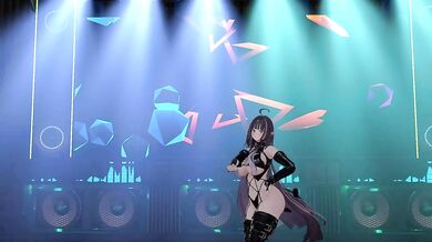 Nude Elf VTuber Hentai Dance | Whoo MMD