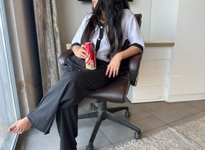 Employee Ko Beer Pila Ke Uske Sath Hardcore Chudai Ki