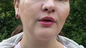 Smoking in park mp4 phone video