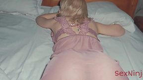 Step-Mom Was Horny as Fuck When I Sneaked into Her Room at Night