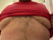 Man Tits in my shirt