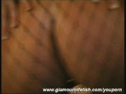 Zuzanna glamour babe in nylon and leather