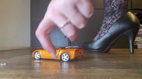 Crushed Dreams: Giantess Bootyful Bella Blast Vs the Orange Sports Car