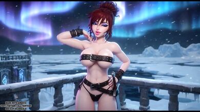 AI Misty Bounces Big Boobs for Dragon's Magic