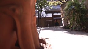 Busty wife Kikuno Ran gets sensual with a blind masseur, awakening her desires