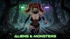 Bioluminescent Embrace - Ensnared In Radiant Desire