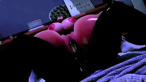 Big-Ass Hentai Slut Rides BBC Bull for Juicy Creampie Action