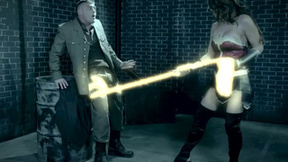 ”Behind the Scenes of Wonder Female: A XXX Parody with Tgirl Chanel Santini”