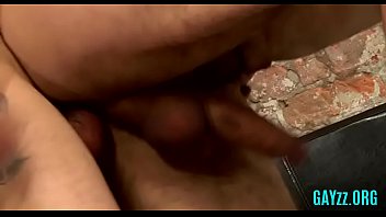 Nude gay whacks off his ramrod