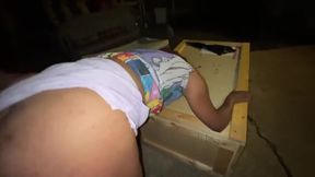 Monster Cock BBC Sneak in My Backyard an Fuck Me