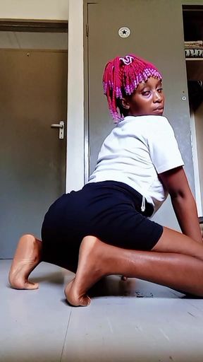 He feel honey after  shooting a video and he slept with me