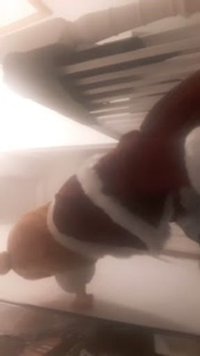 Rachel's Xmas dress-up