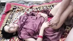 Chachi ki chuchi daba daba kar jabar dasti choda