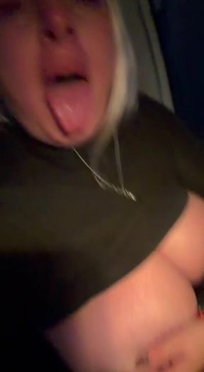 Car-loving milf gets naughty in her garage