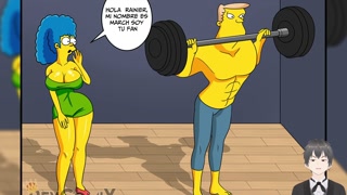 [ENG SUB] The Simpsons: Marge cheats on Homer with her gym trainer