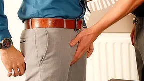 Steamy Office Encounter: Twink Fuck Buddy Style on Bosss Desk – LollipopTwinks 18+