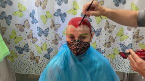 2-in-1 RED AND GREEN HAIR SESSION (DISCOUNT)