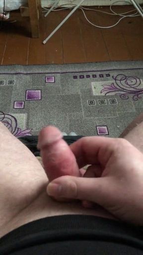 Masturbating at home in Russia