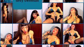 Dancing in a sexy swimsuit (FHD)