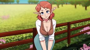 Horny Cartoon Zelda Link Getting His Hands on MILF Stepmom Anju [LaceyXitzal]