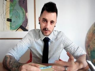 Teacher Hand and Blowjob Training