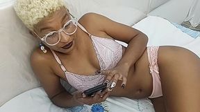 tive que dar o cuzinho pra acalmar meu bandido nego black