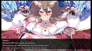 Gehenna [ FUTANARI HENTAI Game ] Ep.12 covered in smelly FUTA CUM and masturbating in public !