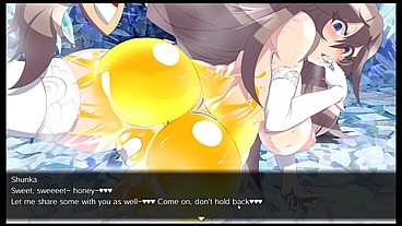 Gehenna [ FUTANARI HENTAI Game ] Ep.12 covered in smelly FUTA CUM and masturbating in public !