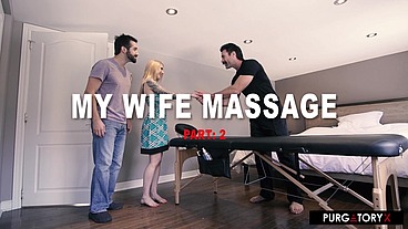 PURGATORYX My Wifes Massage Part 2 with Cassie Cloutier
