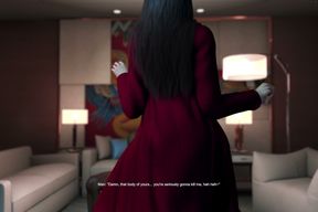 A Desperate Wife Makes a Deal with Her Boss to Save Her Husband - 3D Animation 4K