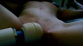 Skinny titless redhead chick having the best orgasm