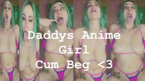 Daddys Anime Girl Cum Beg