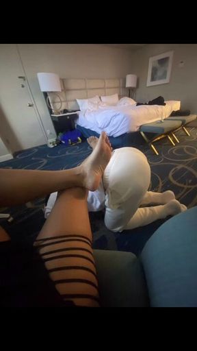 Masked Professional Ass Cleaner