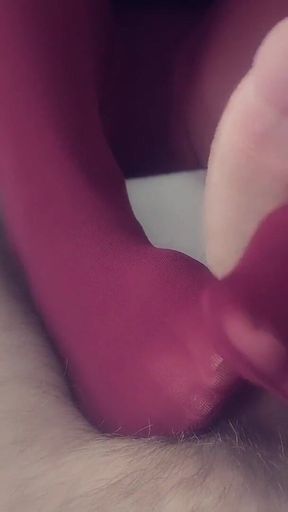 Wow, Hot Fetish Video - Pantyhose Footjob