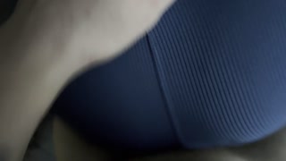 My Girlfriend's Leggings Got Wet and Torn From Excitement
