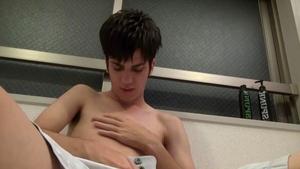 GayAsianNetwork - Thick bisexual Shosei agrees to masturbation