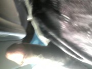 Outside of Family Dollar :-) ( A little stroking)
