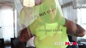 Crazy hooker at mum action