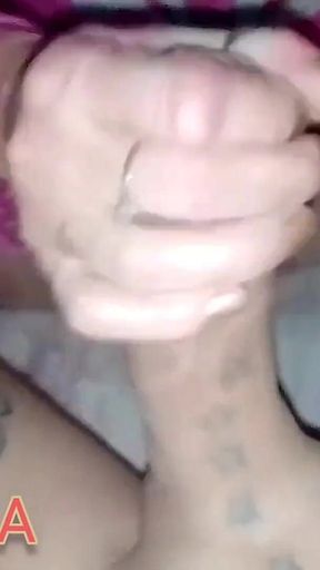 Handjob Real Couple