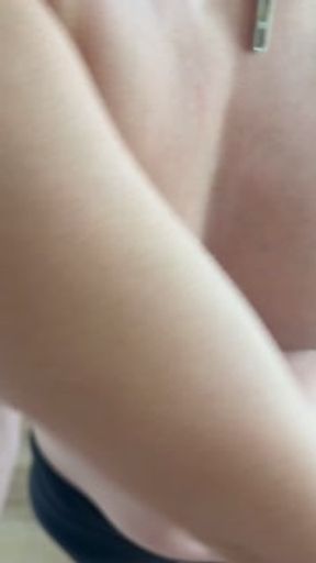 he gets out of bed with his cock in his hands and asks me for a blowjob